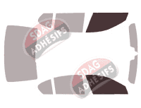 Gabarit vitrage - kit vitres avant - Bmw Serie 7 / i7 (6) Berline 4 portes (2015 - 2022)