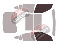 Gabarit vitrage - kit vitres avant - Bmw X6 (3) 5 portes (depuis 2020)