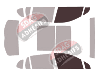 Gabarit vitrage - kit vitres avant - Buick Envision (1) 5 portes (2015 - 2020)