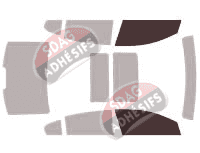 Gabarit vitrage - kit vitres avant - Buick LaCrosse (2) Berline 4 portes (2010 - 2016)