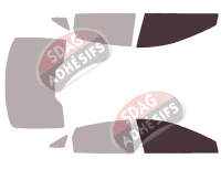 Gabarit vitrage - kit vitres avant - Buick LaCrosse (3) Berline 4 portes (2016 - 2023)