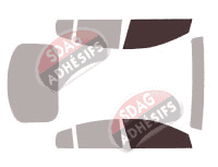 Gabarit vitrage - kit vitres avant - Buick Regal (6) Sportback 5 portes (2017 - 2021) Gabarit vitrage - kit vitres avant - Buick Regal (6) Sportback 5 portes (2017 - 2021)
