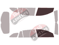 Gabarit vitrage - kit vitres avant - Buick Regal (5) Break 5 portes (2008 - 2016) Gabarit vitrage - kit vitres avant - Buick Regal (5) Break 5 portes (2008 - 2016)