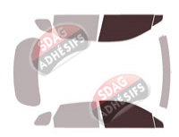 Gabarit vitrage - kit vitres avant - Byd Tang (1) 5 portes (depuis 2019)