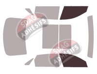 Gabarit vitrage - kit vitres avant - Cadillac CT6 Berline 4 portes (2016 - 2023)