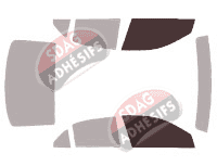 Gabarit vitrage - kit vitres avant - Holden Epica Berline 4 portes (2013 - 2016) Gabarit vitrage - kit vitres avant - Holden Epica Berline 4 portes (2013 - 2016)