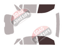 Gabarit vitrage - kit vitres avant - Chevrolet Equinox (2) 5 portes (2010 - 2017)