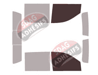 Gabarit vitrage - kit vitres avant - Chevrolet Silverado (4) Crew Cab Pick-up 4 portes (depuis 2019) Gabarit vitrage - kit vitres avant - Chevrolet Silverado (4) Crew Cab Pick-up 4 portes (depuis 2019)