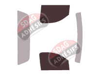 Gabarit vitrage - kit vitres avant - Chevrolet Silverado (3) Simple Cab 2 portes (2013 - 2018)