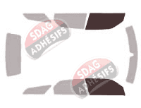 Gabarit vitrage - kit vitres avant - Chrysler 300 C Break 5 portes (2005 - 2012)