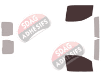 Gabarit vitrage - kit vitres avant - Opel Vivaro (C) Utilitaire 5-6 portes (depuis 2019) Gabarit vitrage - kit vitres avant - Opel Vivaro (C) Utilitaire 5-6 portes (depuis 2019)