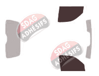 Gabarit vitrage - kit vitres avant - Citroën Berlingo (1) Utilitaire 3 portes (1996 - 2008) Gabarit vitrage - kit vitres avant - Citroën Berlingo (1) Utilitaire 3 portes (1996 - 2008)