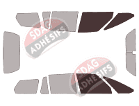 Gabarit vitrage - kit vitres avant - Citroën Grand C4 (1) Picasso 5 portes (2006 - 2013) Gabarit vitrage - kit vitres avant - Citroën Grand C4 (1) Picasso 5 portes (2006 - 2013)