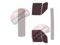 Gabarit vitrage - kit vitres avant - Citroën Jumper (1) Simple Cabine Pick-up 2 portes (1994 - 2006)