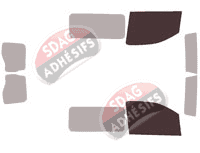 Gabarit vitrage - kit vitres avant - Citroën Space-Tourer / Jumpy (3) Standard / Long Utilitaire 5/6 portes (depuis 2016) Gabarit vitrage - kit vitres avant - Citroën Space-Tourer / Jumpy (3) Standard / Long Utilitaire 5/6 portes (depuis 2016)