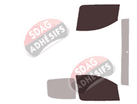 Kit film teinté Fiat Qubo (1) Utilitaire 4/5 portes (depuis 2008)