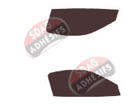 Gabarit vitrage - kit vitres avant - Ferrari 360 Modena Spider Cabriolet 2 portes (1999 - 2005)