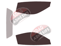 Gabarit vitrage - kit vitres avant - Ferrari 458 Italia Spider 2 portes (2010 - 2015) Gabarit vitrage - kit vitres avant - Ferrari 458 Italia Spider 2 portes (2010 - 2015)