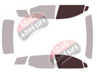 Gabarit vitrage - kit vitres avant - Fisker Ocèan (1) 5 portes (depuis 2024) Gabarit vitrage - kit vitres avant - Fisker Ocèan (1) 5 portes (depuis 2024)