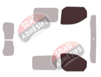 Gabarit vitrage - kit vitres avant - Ford Custom Transit (2) Cabine Approfondie 2 Portes Arrieres 5/6 portes (depuis 2024) Gabarit vitrage - kit vitres avant - Ford Custom Transit (2) Cabine Approfondie 2 Portes Arrieres 5/6 portes (depuis 2024)