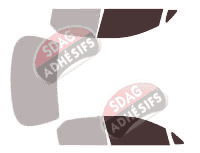 Gabarit vitrage - kit vitres avant - Honda City (4) Berline 4 portes (2001 - 2009)