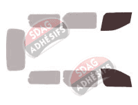 Gabarit vitrage - kit vitres avant - Hyundai iMax 5 portes (depuis 2008)