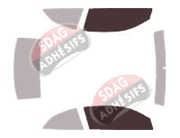 Gabarit vitrage - kit vitres avant - Infiniti G (4) 37 Cabriolet 2 portes (2009 - 2015)
