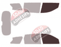 Gabarit vitrage - kit vitres avant - Infiniti QX (1) 60 5 portes (2014 - 2022) Gabarit vitrage - kit vitres avant - Infiniti QX (1) 60 5 portes (2014 - 2022)