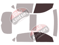 Gabarit vitrage - kit vitres avant - Infiniti QX (1) 50 5 portes (2014 - 2019) Gabarit vitrage - kit vitres avant - Infiniti QX (1) 50 5 portes (2014 - 2019)