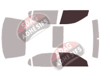 Gabarit vitrage - kit vitres avant - Infiniti i (2) 30-35 Berline 4 portes (1999 - 2005)