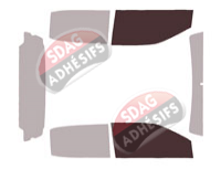 Gabarit vitrage - kit vitres avant - Mazda BT-50 (3) Crew-Cab Pick-up 4 portes (depuis 2021) Gabarit vitrage - kit vitres avant - Mazda BT-50 (3) Crew-Cab Pick-up 4 portes (depuis 2021)