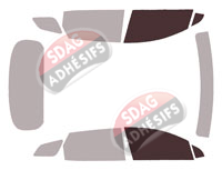 Gabarit vitrage - kit vitres avant - Kia Sportage (5) Long 5 portes (depuis 2022) Gabarit vitrage - kit vitres avant - Kia Sportage (5) Long 5 portes (depuis 2022)
