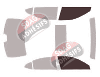 Gabarit vitrage - kit vitres avant - Lexus ES (6) Berline 4 portes (2012 - 2018) Gabarit vitrage - kit vitres avant - Lexus ES (6) Berline 4 portes (2012 - 2018)