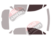 Gabarit vitrage - kit vitres avant - Lexus NX (1) 5 portes (2014 - 2022) Gabarit vitrage - kit vitres avant - Lexus NX (1) 5 portes (2014 - 2022)