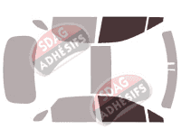 Gabarit vitrage - kit vitres avant - Lexus RX (4) 5 portes (2015 - 2022) Gabarit vitrage - kit vitres avant - Lexus RX (4) 5 portes (2015 - 2022)