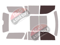 Gabarit vitrage - kit vitres avant - Lincoln Navigator (4) Long 5 portes (2017 - 2024) Gabarit vitrage - kit vitres avant - Lincoln Navigator (4) Long 5 portes (2017 - 2024)