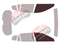 Gabarit vitrage - kit vitres avant - Mazda CX-50 (1) 5 portes (depuis 2023) Gabarit vitrage - kit vitres avant - Mazda CX-50 (1) 5 portes (depuis 2023)