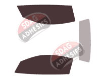 Gabarit vitrage - kit vitres avant - McLaren 650 S Spider 2 portes (2014 - 2017)