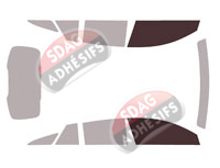 Gabarit vitrage - kit vitres avant - Mercedes-Benz CLA (2) Shooting Break 5 portes (2019 - 2025) Gabarit vitrage - kit vitres avant - Mercedes-Benz CLA (2) Shooting Break 5 portes (2019 - 2025)
