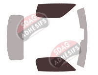 Gabarit vitrage - kit vitres avant - Mercedes-Benz AMG GT (1) Rodster 2 portes (depuis 2017) Gabarit vitrage - kit vitres avant - Mercedes-Benz AMG GT (1) Rodster 2 portes (depuis 2017)