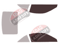 Gabarit vitrage - kit vitres avant - Mercedes-Benz SL (6) CC 2 portes (2012 - 2021)