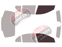 Gabarit vitrage - kit vitres avant - Mercedes-Benz Classe E (5) Berline 4 portes (2016 - 2023) Gabarit vitrage - kit vitres avant - Mercedes-Benz Classe E (5) Berline 4 portes (2016 - 2023)