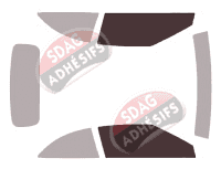 Gabarit vitrage - kit vitres avant - Mercedes-Benz Classe E (5) Cabriolet 2 portes (2017 - 2023) Gabarit vitrage - kit vitres avant - Mercedes-Benz Classe E (5) Cabriolet 2 portes (2017 - 2023)