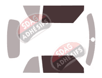 Gabarit vitrage - kit vitres avant - Mini One et Cooper (3) Cabriolet 2 portes (2016 - 2023) Gabarit vitrage - kit vitres avant - Mini One et Cooper (3) Cabriolet 2 portes (2016 - 2023)