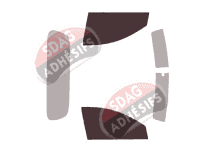 Gabarit vitrage - kit vitres avant - Mitsubishi L200 (5) Simple-Cab Pick-up 2 portes (2015 - 2023) Gabarit vitrage - kit vitres avant - Mitsubishi L200 (5) Simple-Cab Pick-up 2 portes (2015 - 2023)