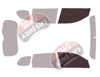 Gabarit vitrage - kit vitres avant - Mitsubishi Outlander (3) 5 portes (2013 - 2018) Gabarit vitrage - kit vitres avant - Mitsubishi Outlander (3) 5 portes (2013 - 2018)