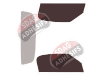 Gabarit vitrage - kit vitres avant - Nissan 370 Z (1) Cabriolet 2 portes (2009 - 2020)