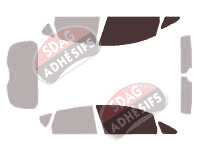 Gabarit vitrage - kit vitres avant - Opel Astra (J) 5 portes (2009 - 2015) Gabarit vitrage - kit vitres avant - Opel Astra (J) 5 portes (2009 - 2015)