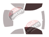 Gabarit vitrage - kit vitres avant - Opel Astra (G) 3 portes (1998 - 2004) Gabarit vitrage - kit vitres avant - Opel Astra (G) 3 portes (1998 - 2004)