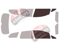 Gabarit vitrage - kit vitres avant - Opel Astra (J) Tourer Break 5 portes (2010 - 2016) Gabarit vitrage - kit vitres avant - Opel Astra (J) Tourer Break 5 portes (2010 - 2016)